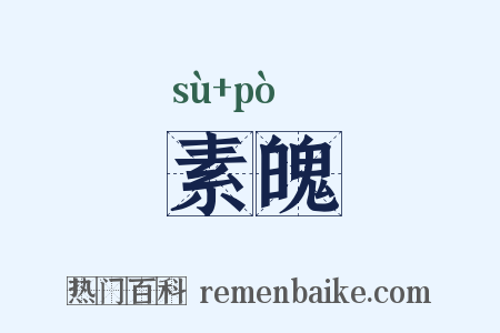 素魄是什么意思的图片